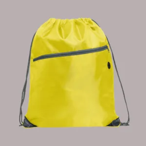 Morral con cierre impreso