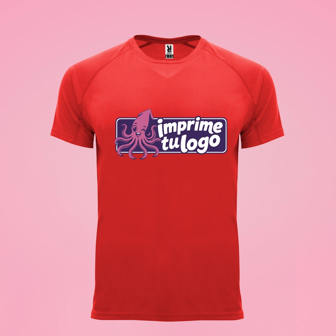 polera-deportiva-roja-personalizada-pucon