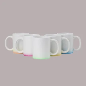 Taza impresa gradiente