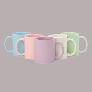 Taza impresa pastel
