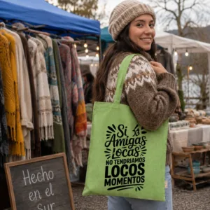 Bolsa Tela crea verde villarrica