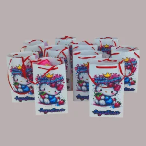 Pack Bolsa Cumpleaños Papel Glossy (6 un)