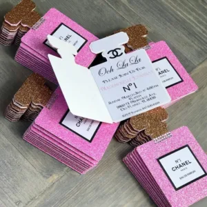 Tarjeta de presentacion perfumeria