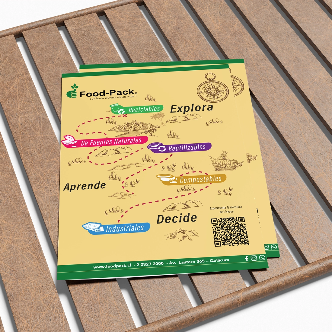 flyer-20×14-villarrica Flyers publicitarios 14 x 20 cms (Flyers, Volantes y Afiches)