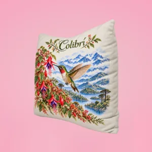 cojin felpa personalilzado color crudo